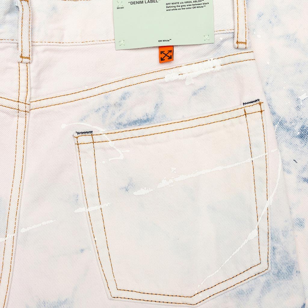 Low Fit Jeans - Extreme Bleach White