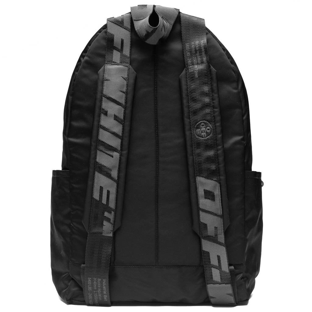 Off Wavy Logo Backpack - Black/White