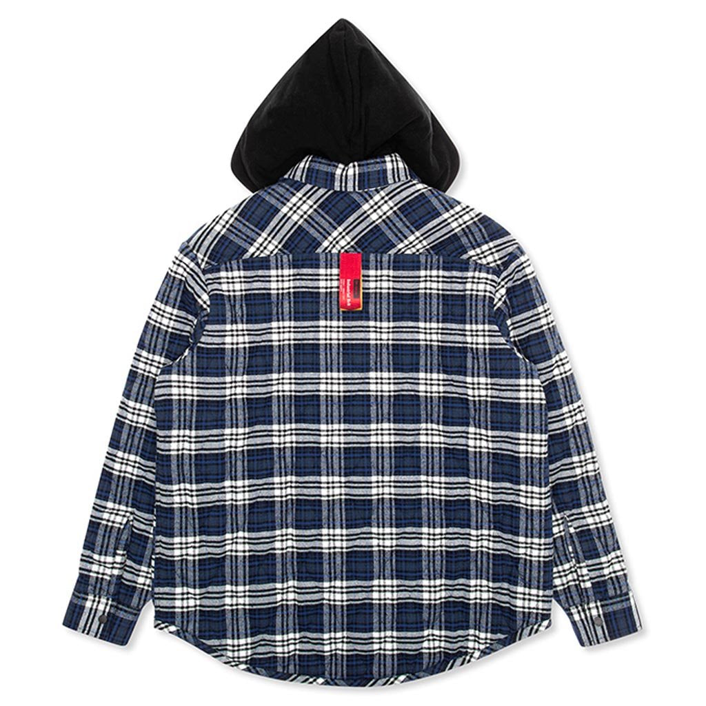 Overshirt Flannel Jacket - Blue