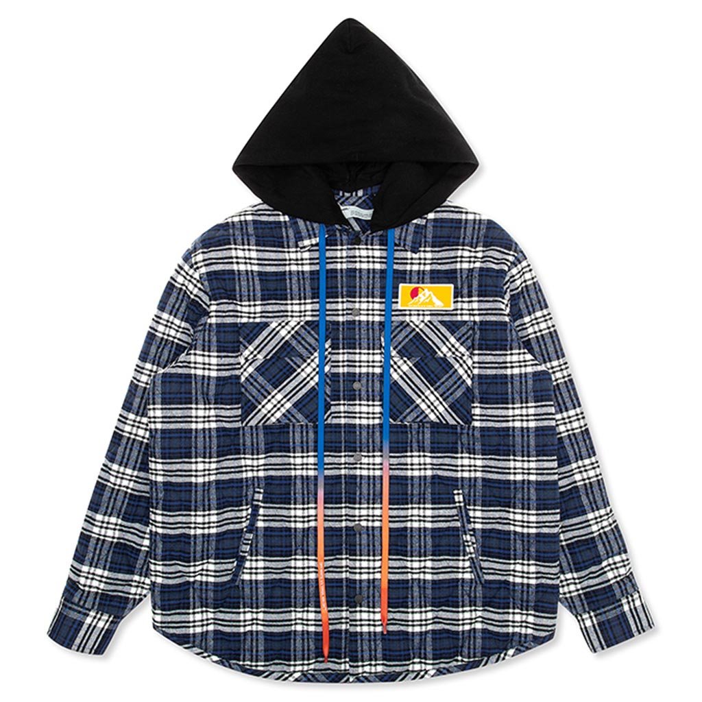 Overshirt Flannel Jacket - Blue