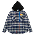 Overshirt Flannel Jacket - Blue