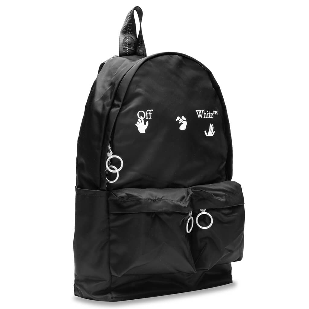 OW Logo Backpack - Black/White