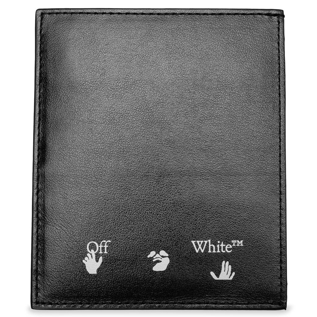 OW Logo Cardholder - Black/White