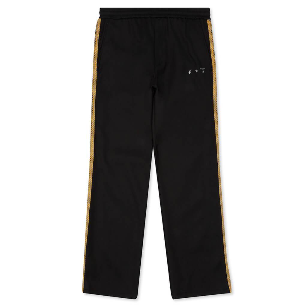 OW Logo Dogo Track Pant - Black/White