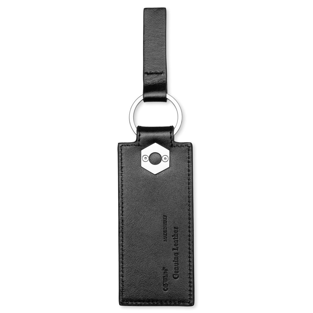 OW Logo Key Holder - Black/White