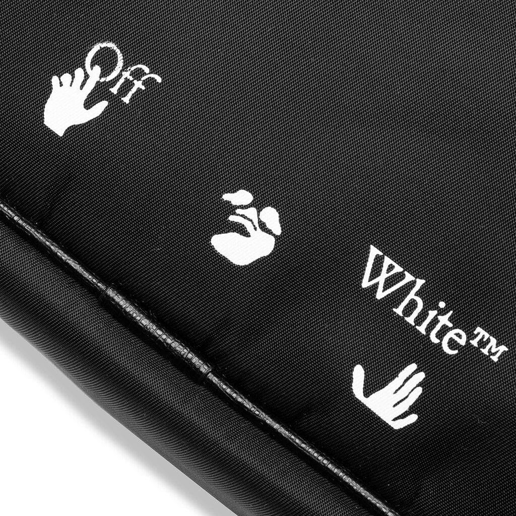 OW Logo Nylon Crossbody - Black/White FW20