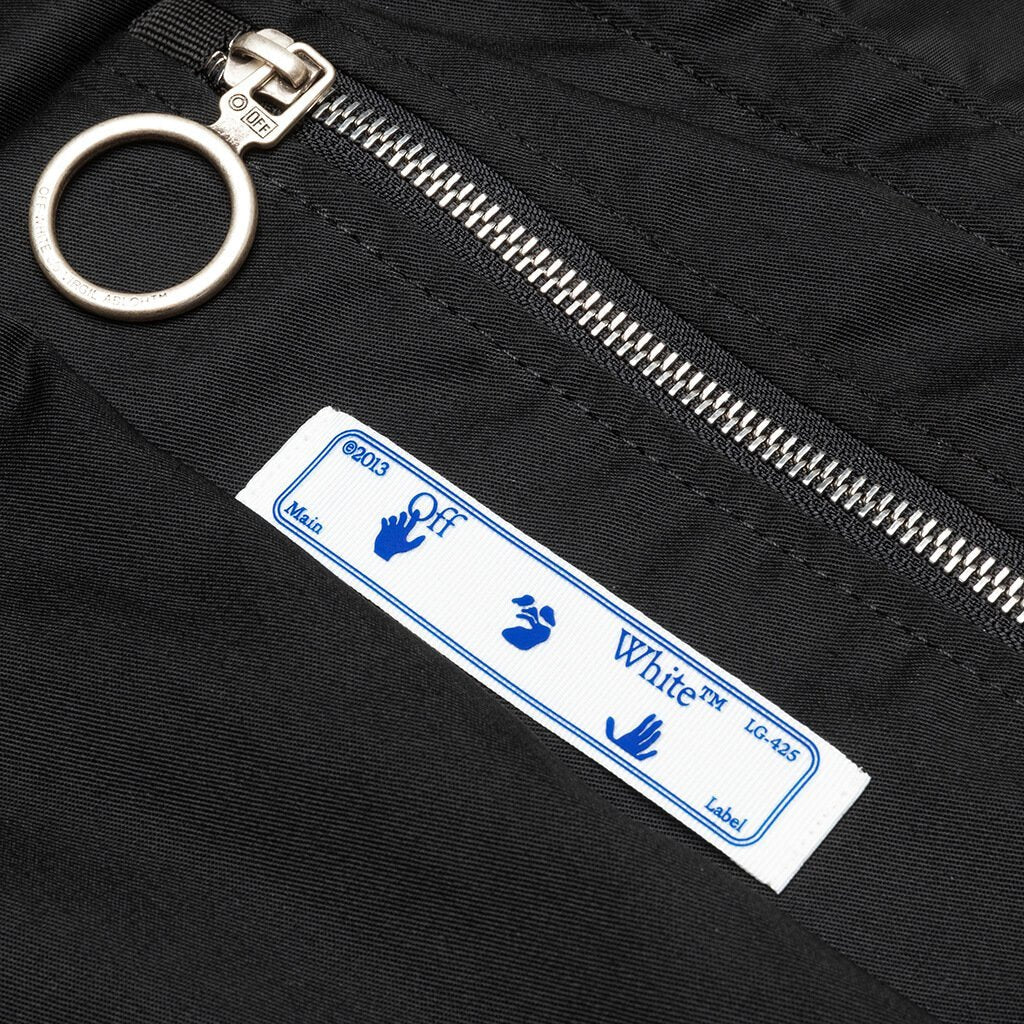 OW Logo Tote - Black/White