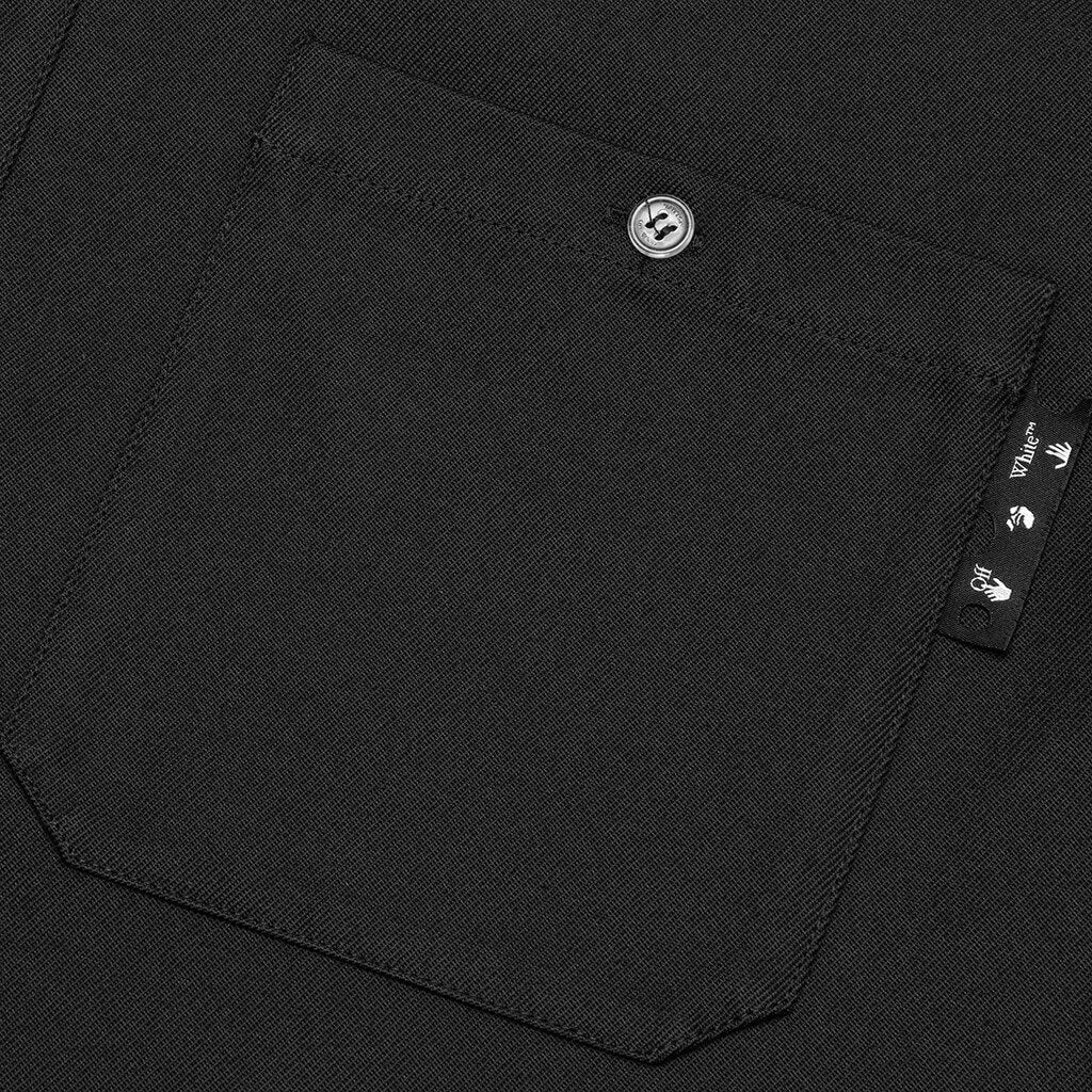 OW Logo Work Shirt - Black/White