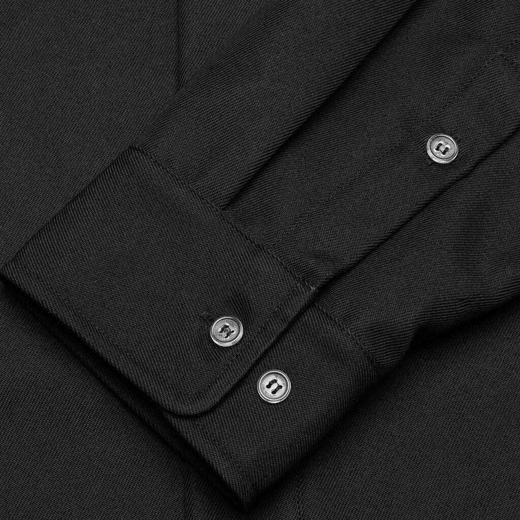 OW Logo Work Shirt - Black/White