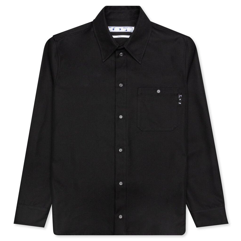 OW Logo Work Shirt - Black/White