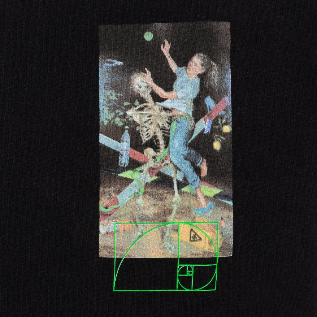 Pascal Painting S/S Over Tee - Black/Multi