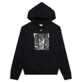 Pascal Print Slim Hoodie - Black/White