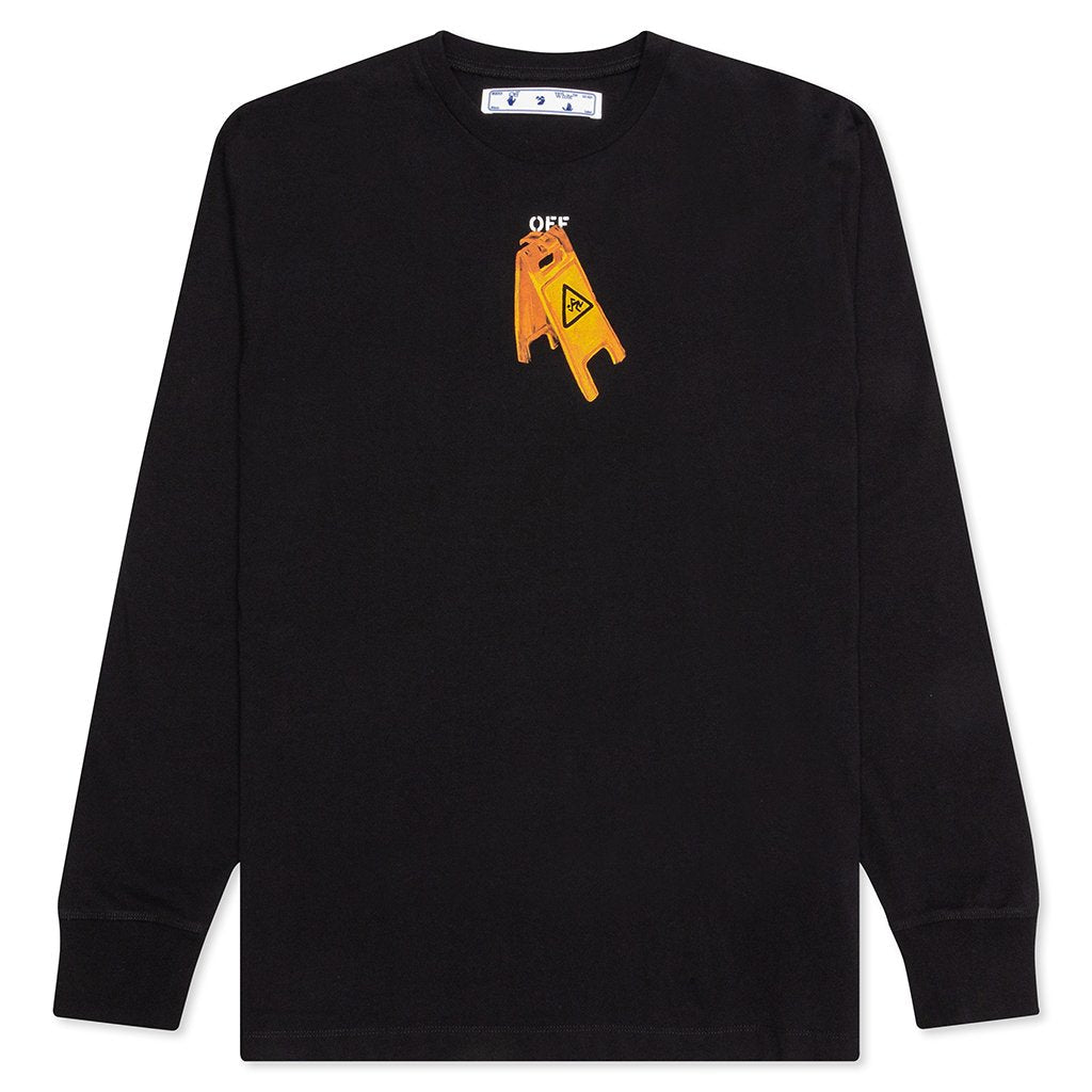 Pascal Skeleton L/S Tee - Black