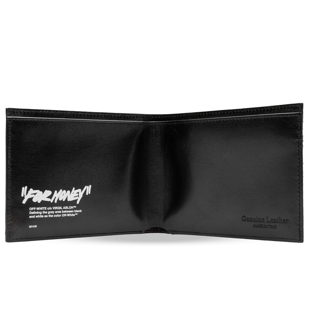 Quote Bifold Wallet - Black/White FW20