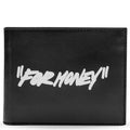 Quote Bifold Wallet - Black/White FW20