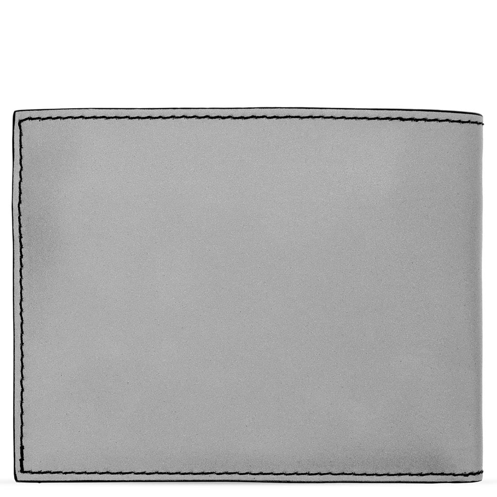 Quote Bifold Wallet - Silver/Black