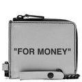 Quote Chain Wallet - Silver/Black
