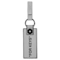 Quote Key Holder - Silver/Black