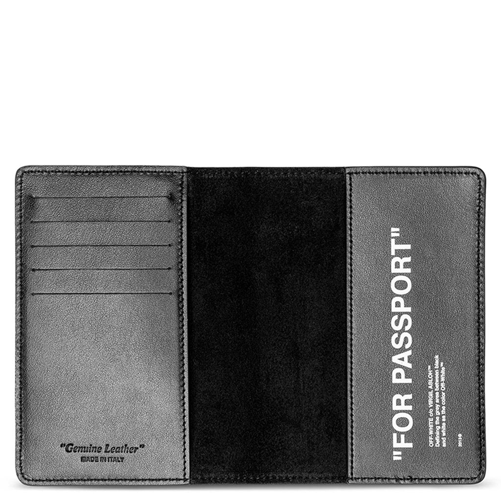 Quote Passport - Black/Black