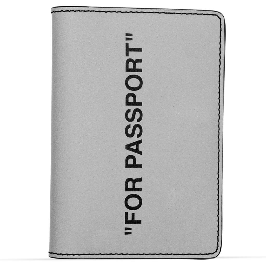 Quote Passport - Silver/Black
