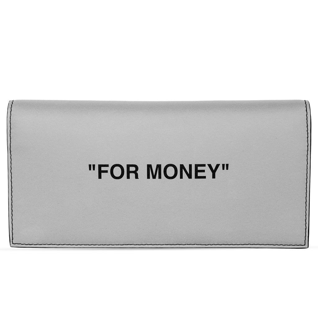 Quote Yen Wallet - Silver/Black