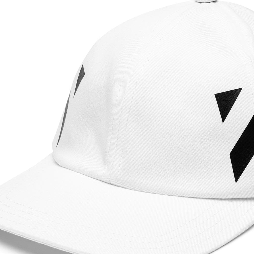 R20 Diag Baseball Cap - White/Black