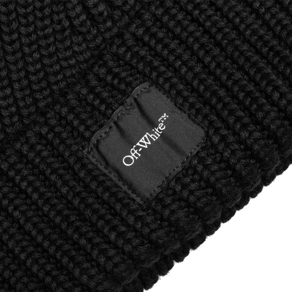Rib Beanie - Black
