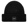 Rib Beanie - Black