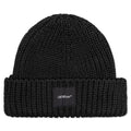 Rib Beanie - Black/No Color