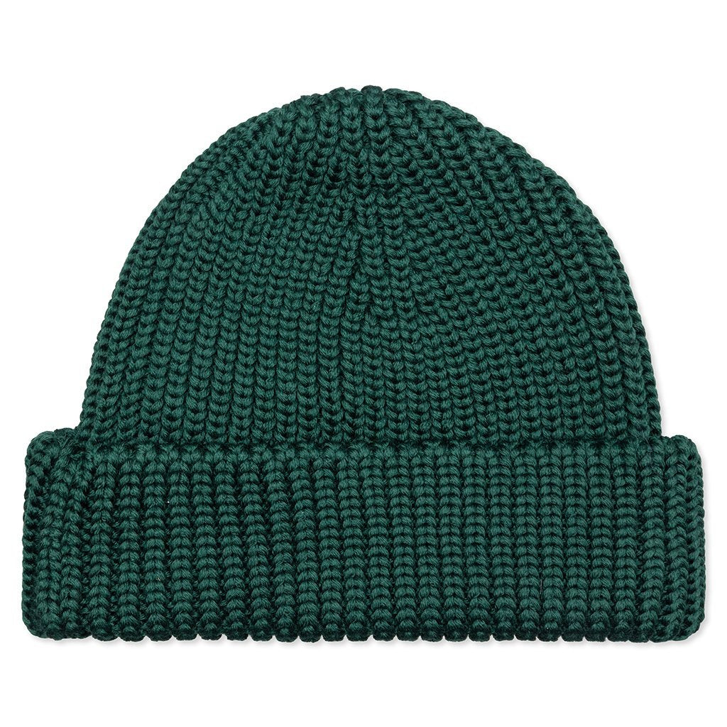 Rib Beanie - Dark Green