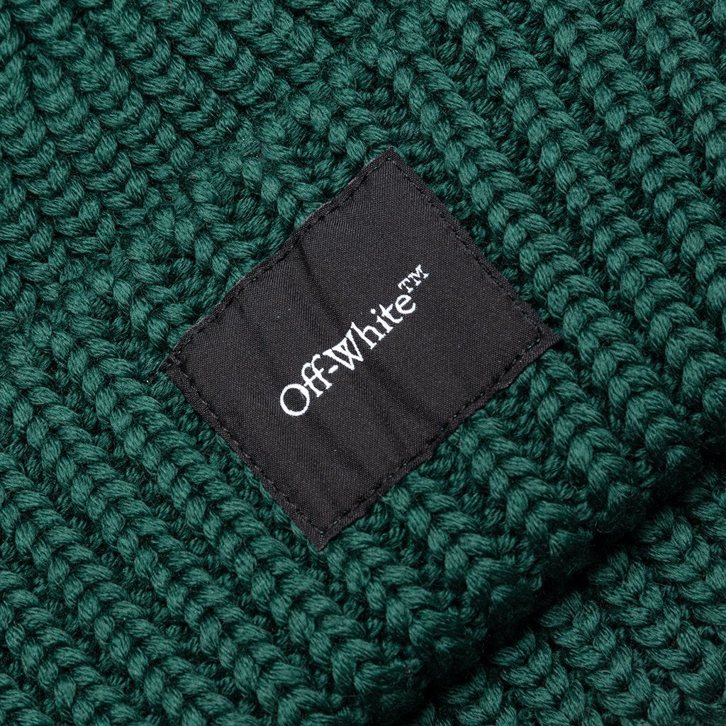 Rib Beanie - Dark Green