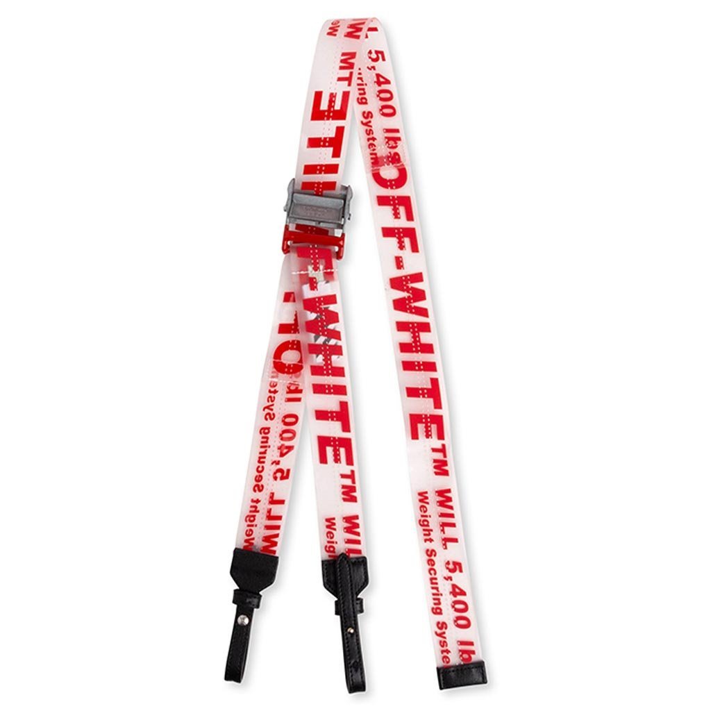 Rubber Strap - Saffiano Red