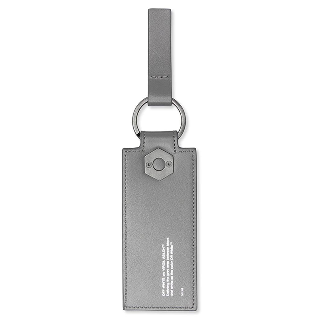 Seasonal Logo Key Holder - Medium Grey