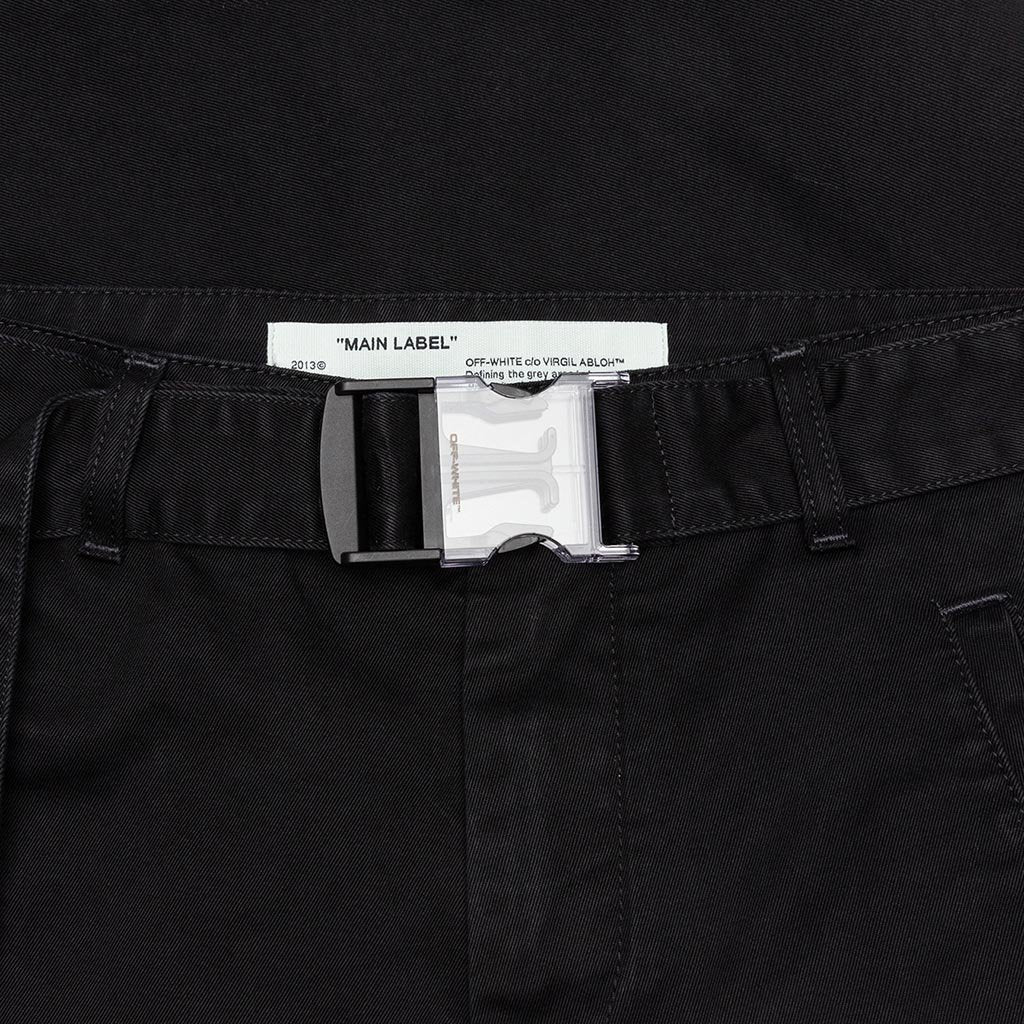 Slim Low Crotch Chino - Black/No Color