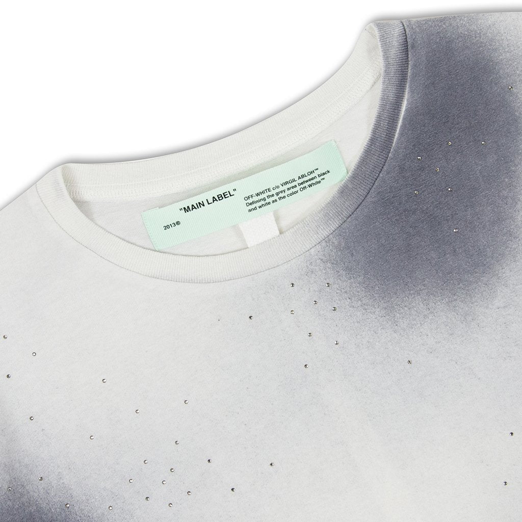 Spray Slim Tee - Light Grey/Black