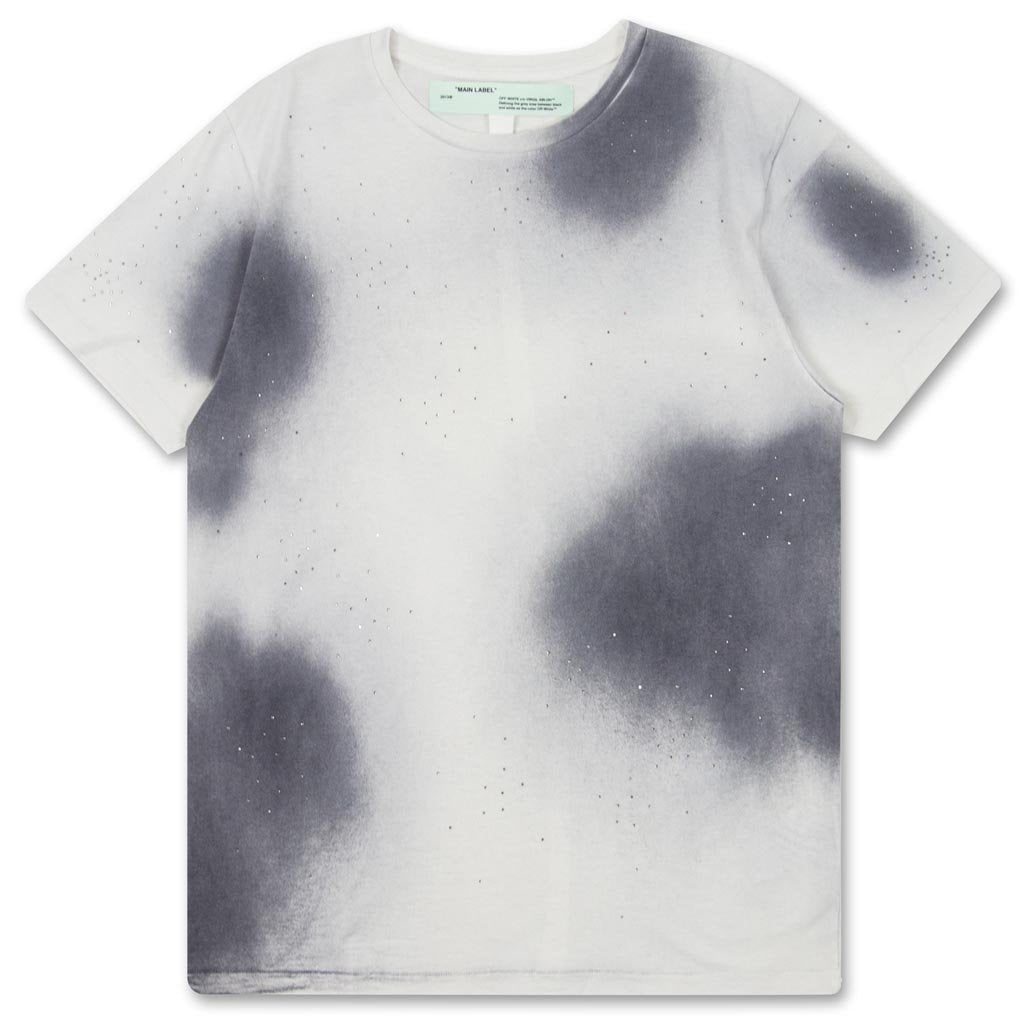 Spray Slim Tee - Light Grey/Black