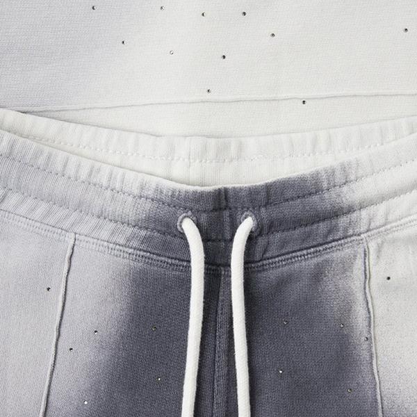 Spray Sweatpant - Light Grey/Black