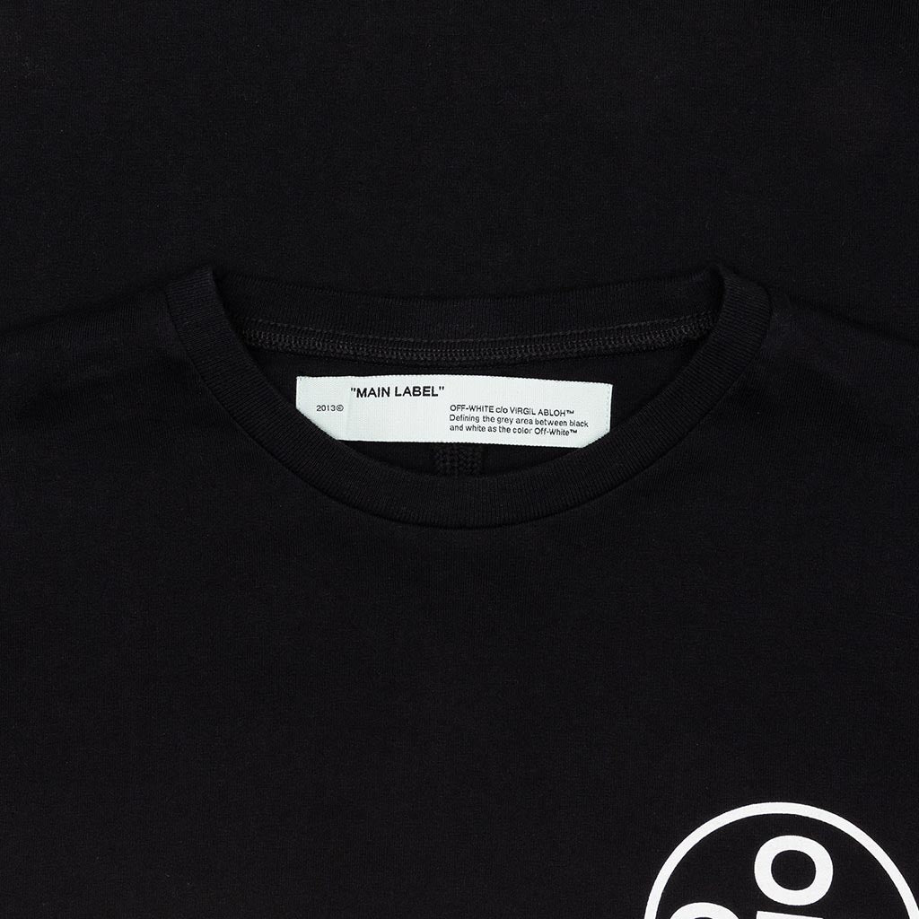 Tape Arrows L/S Tee - Black/Beige
