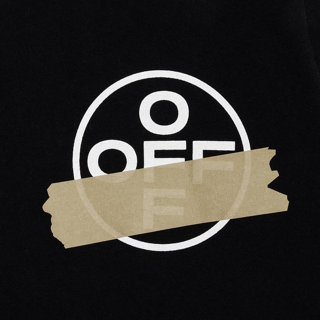 Tape Arrows L/S Tee - Black/Beige