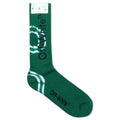Tie Dye Mid Length Socks - Dark Green