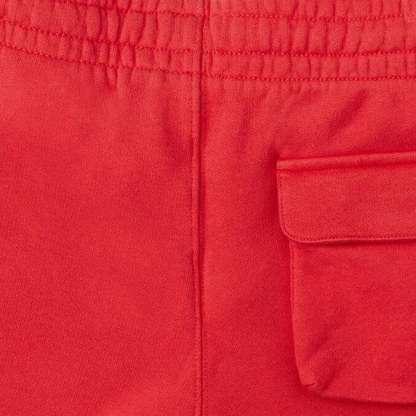 Unfinished Slim Sweatpant - Red/Silver