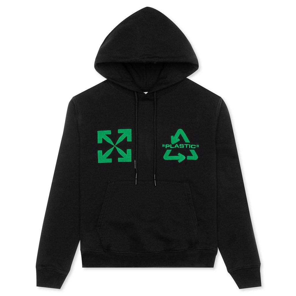 Universal Key Slim Hoodie - Black Mint