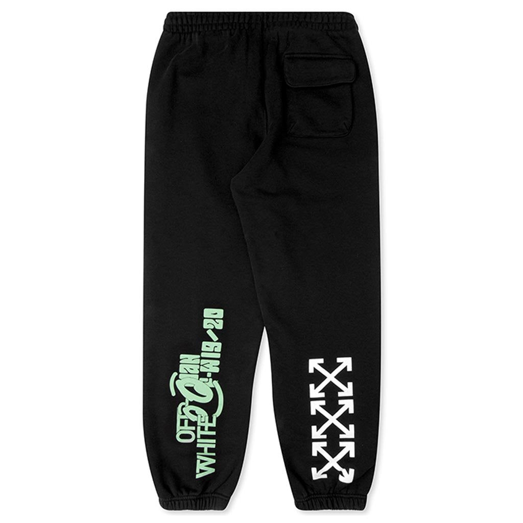 Waterfall Short Sweatpant - Black/Multi