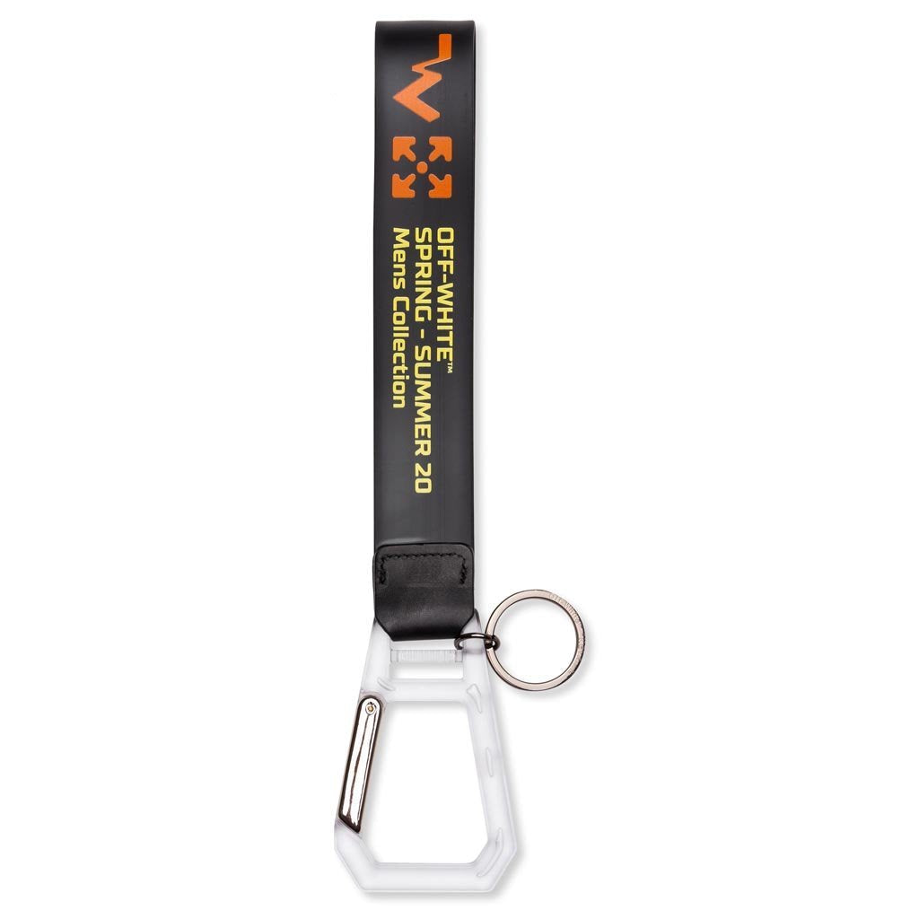 Wavy Arrow Rubber Key Holder - Black/Multi