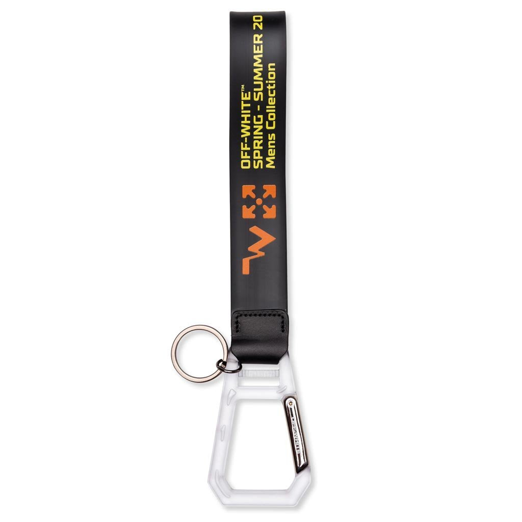 Wavy Arrow Rubber Key Holder - Black/Multi