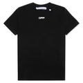 Wavy Line Logo S/S Slim Tee - Black/White