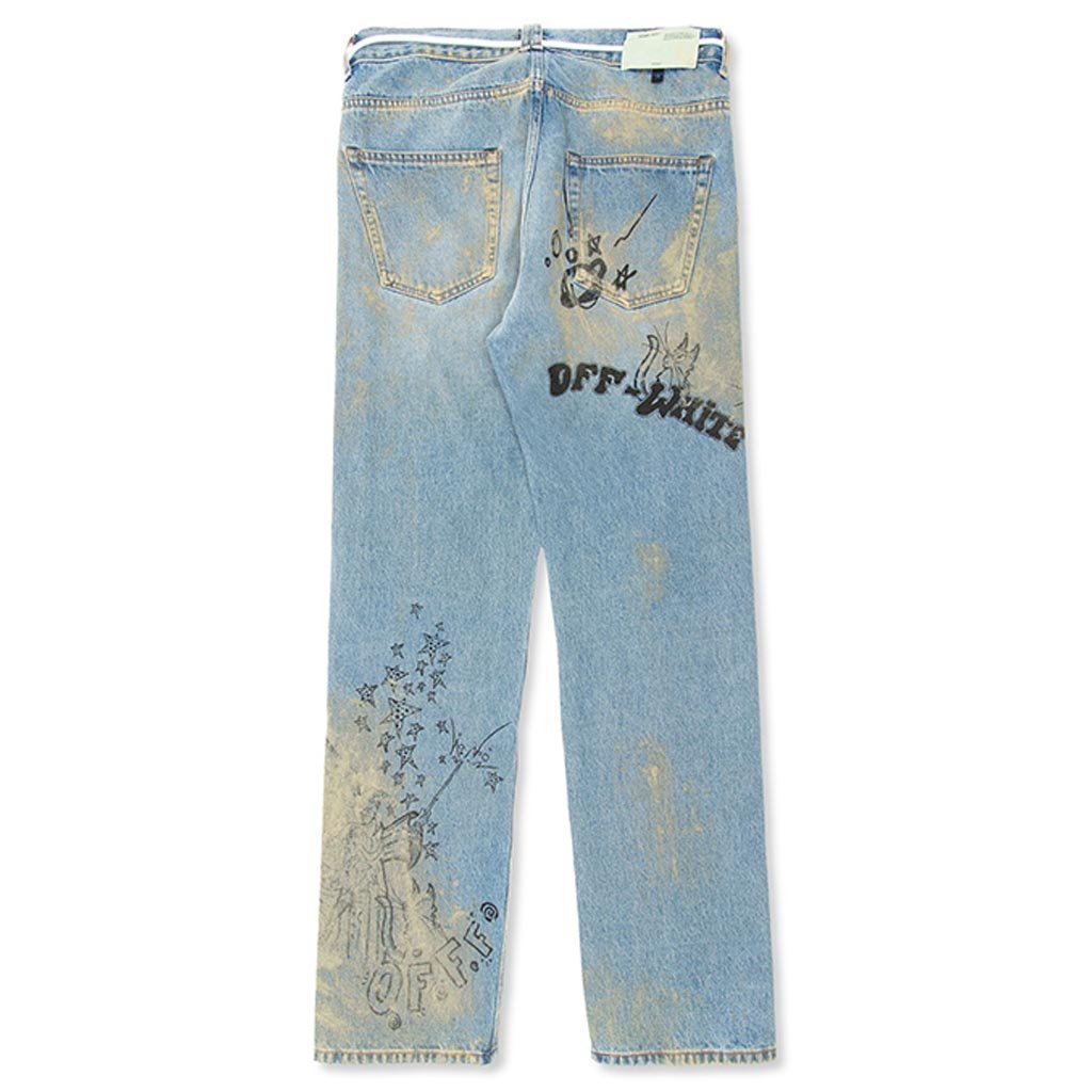 Wizard Relaxed Fit Jeans - Extreme Blue