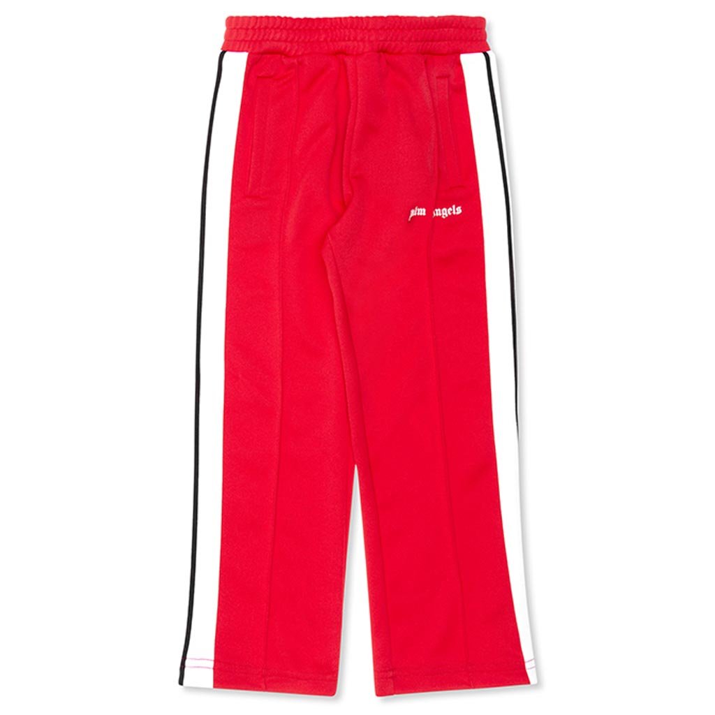 Kids Classic Track Pants - Red/White