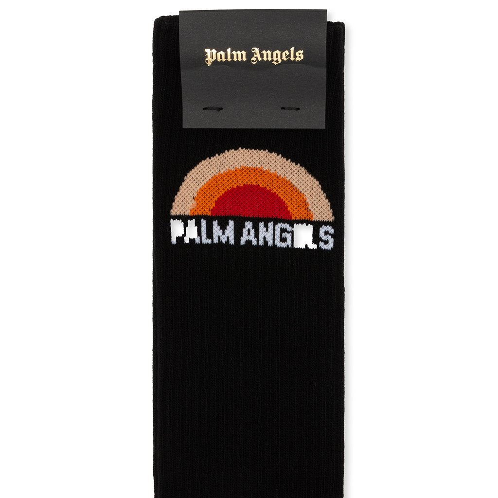 Sunset Socks - Black/Multi