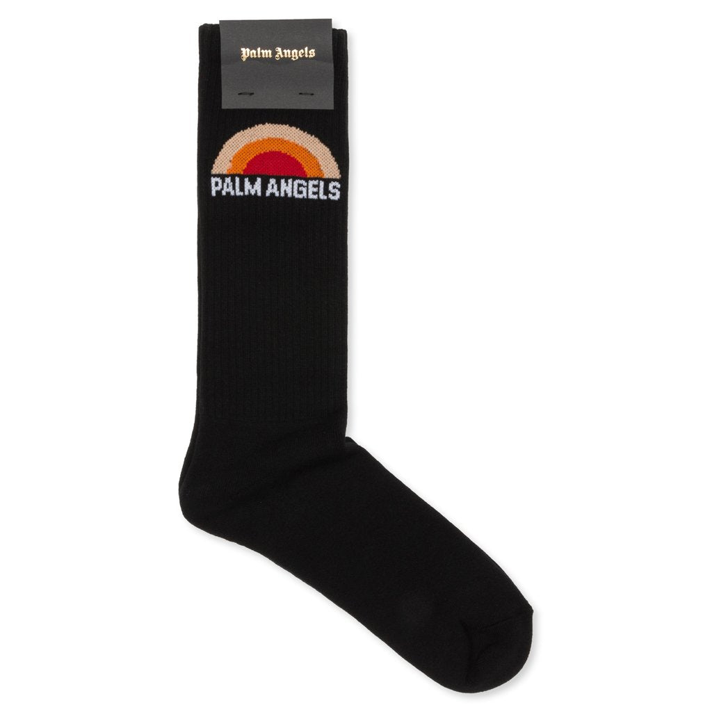 Sunset Socks - Black/Multi